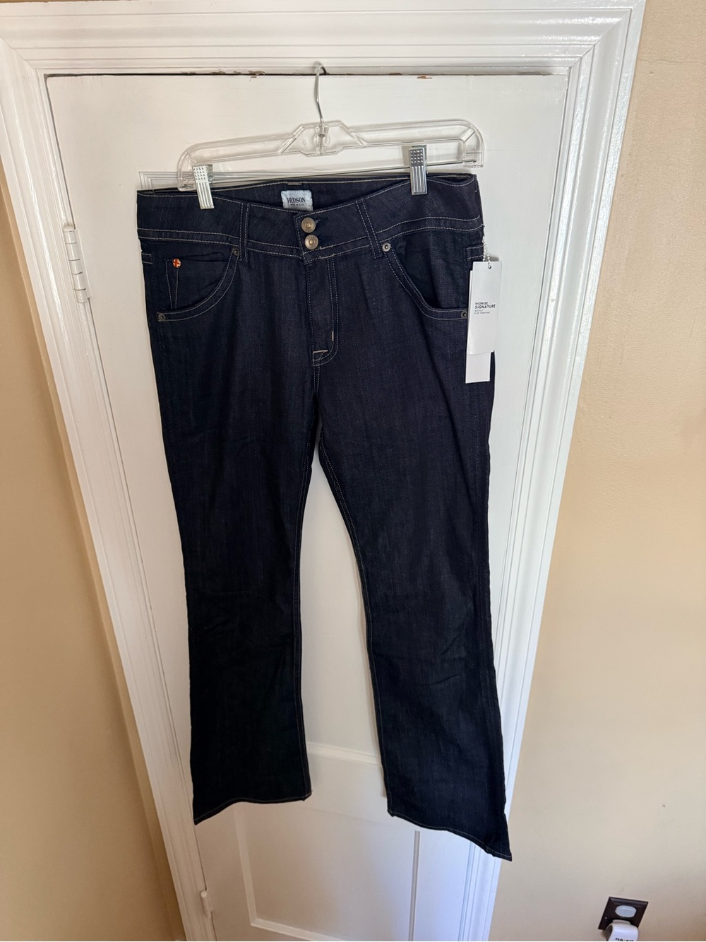 Hudson Mid-Rise Signature Bootcut iDark Wash  Size 30 NWT